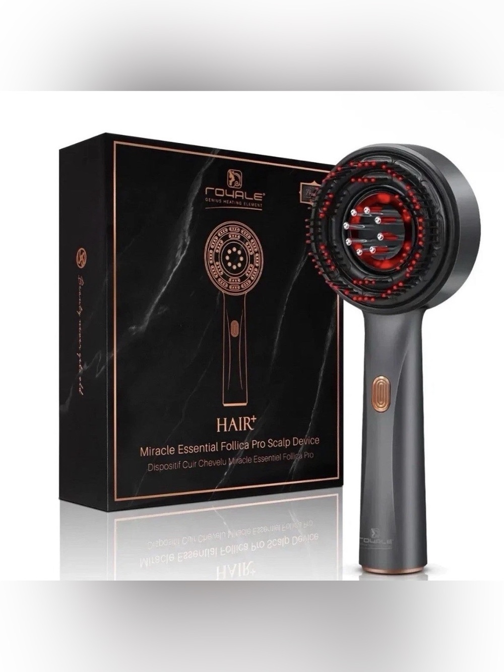 Royale Hair+ Miracle Essential Follica Pro Scalp Device Brand New Sealed Box